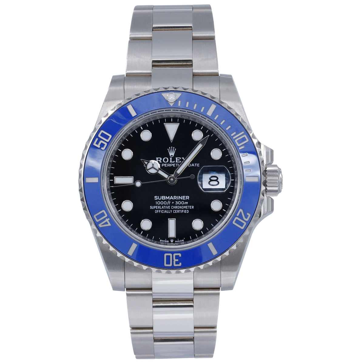 Rolex Submariner Cookie Monster 126619LB Black Dial on Oyster