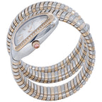 Bulgari Serpenti SP35SPG Silver Dial on Stainless Steel & Rose Gold 2020