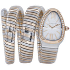 Bulgari Serpenti SP35SPG Silver Dial on Stainless Steel & Rose Gold 2020