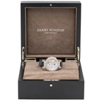 Harry Winston Premier Excenter Chronograph 200/MCRA39WL.MD/D3.1 Mother of Pearl Dial on Leather 2020