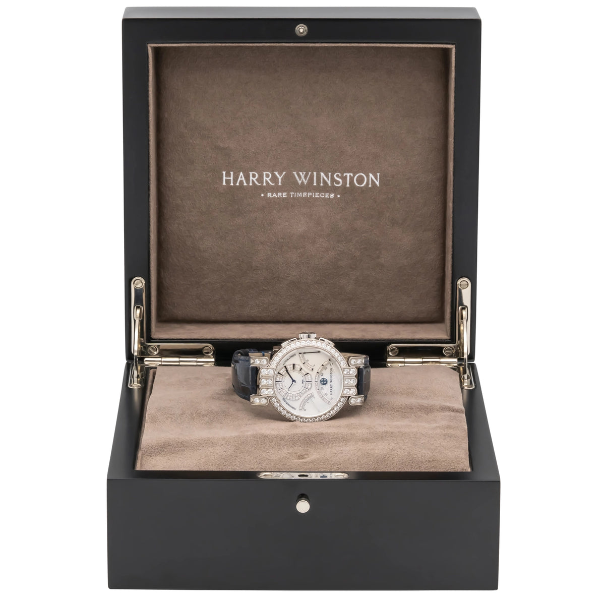 Harry Winston Premier Excenter Chronograph 200/MCRA39WL.MD/D3.1 Mother of Pearl Dial on Leather 2020