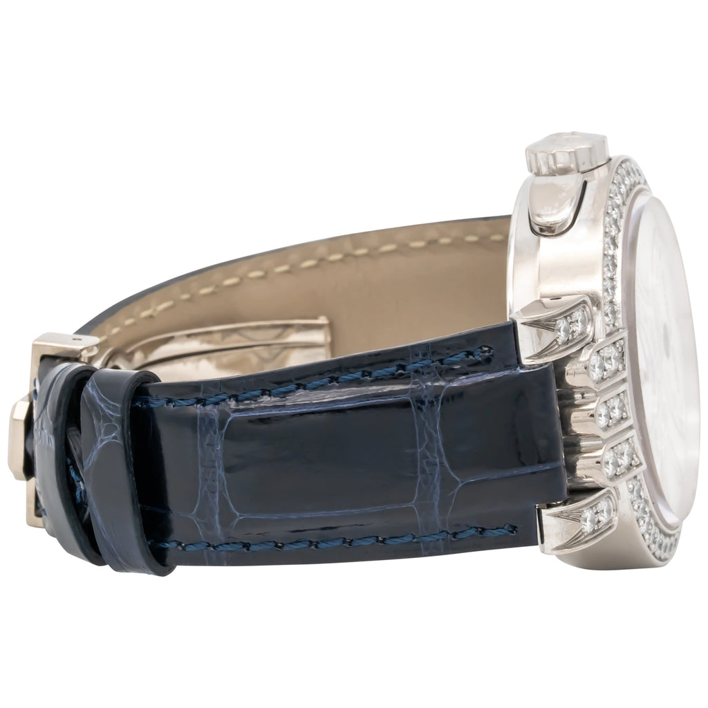Harry Winston Premier Excenter Chronograph 200/MCRA39WL.MD/D3.1 Mother of Pearl Dial on Leather 2020