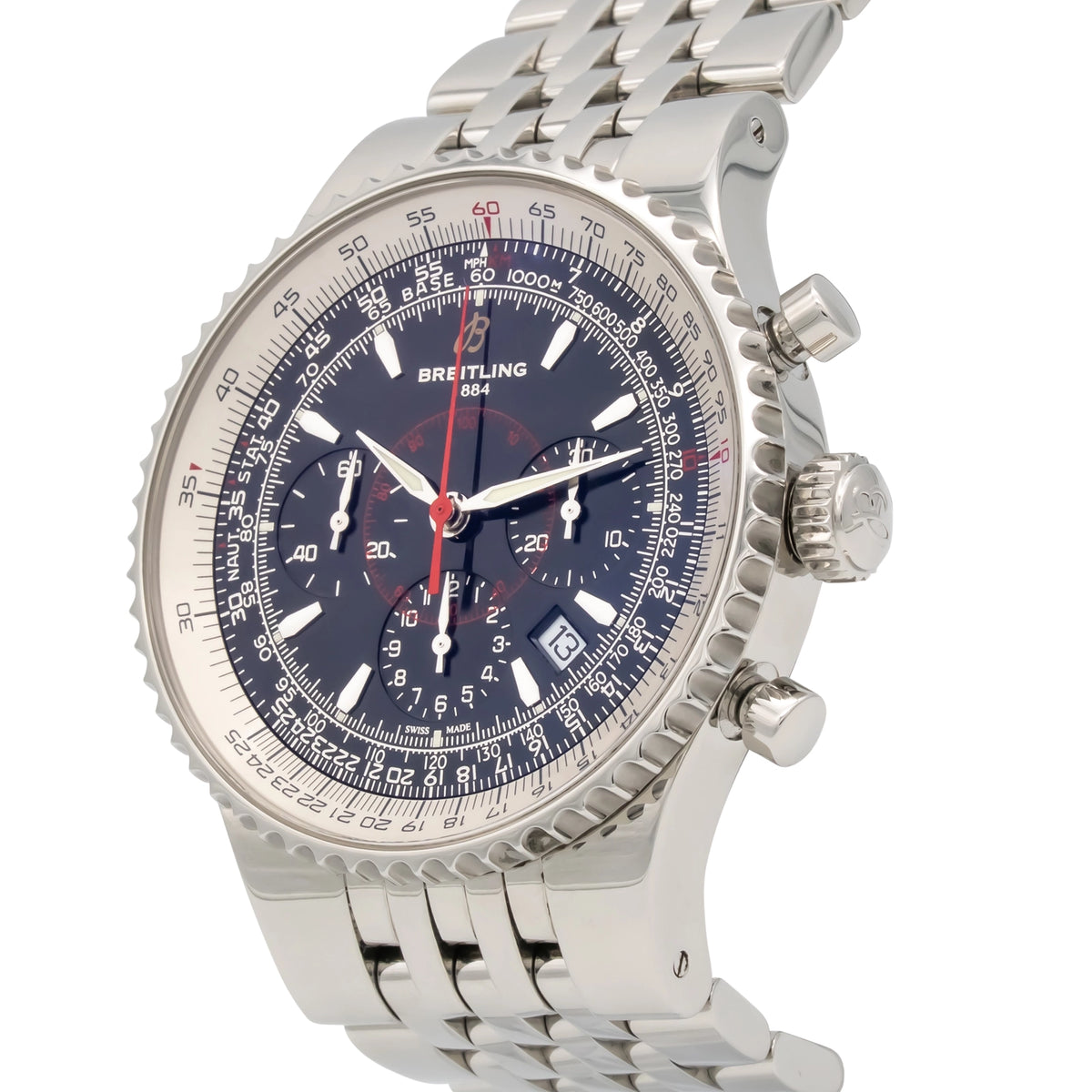 Breitling Montbrillant Légende A23350 Black Stainless Steel 2010