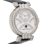 Harry Winston Premier Excenter Chronograph 200/MCRA39WL.MD/D3.1 Mother of Pearl Dial on Leather 2020