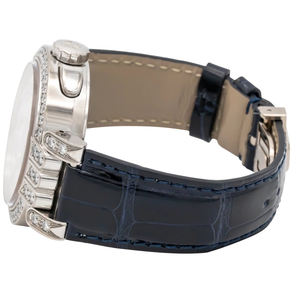 Harry Winston Premier Excenter Chronograph 200/MCRA39WL.MD/D3.1 Mother of Pearl Dial on Leather 2020