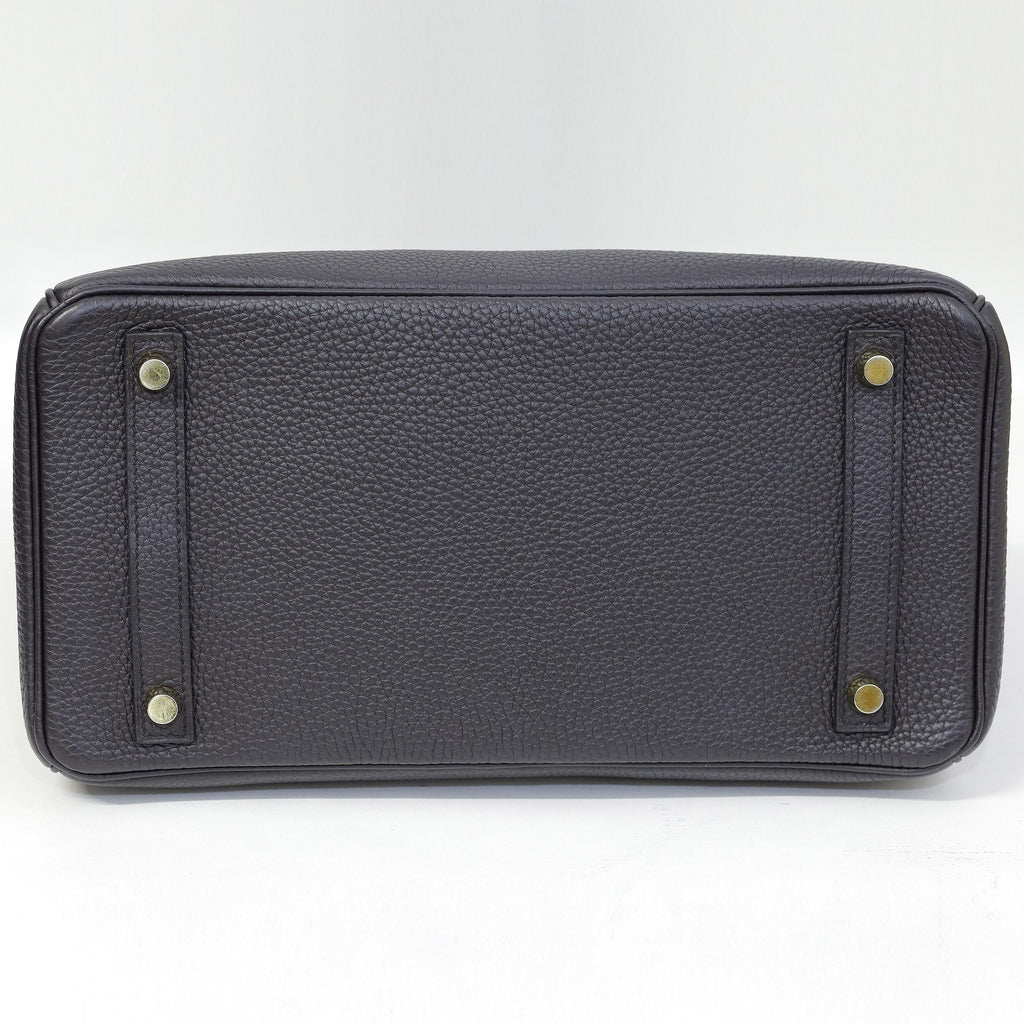 Hermès Birkin 30 Noir Togo Gold Hardware 2015