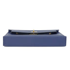 Hermès Kelly Cut Bleu Encre Chèvre Mysore Gold Hardware 2021
