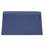 Hermès Kelly Cut Bleu Encre Chèvre Mysore Gold Hardware 2021
