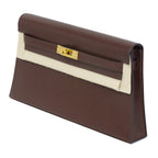 Hermès Kelly Cut Rouge H Swift Gold Hardware 2022