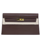 Hermès Kelly Cut Rouge H Swift Gold Hardware 2022