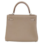 Hermès Kelly 25 Etoupe Togo Palladium Hardware 2024