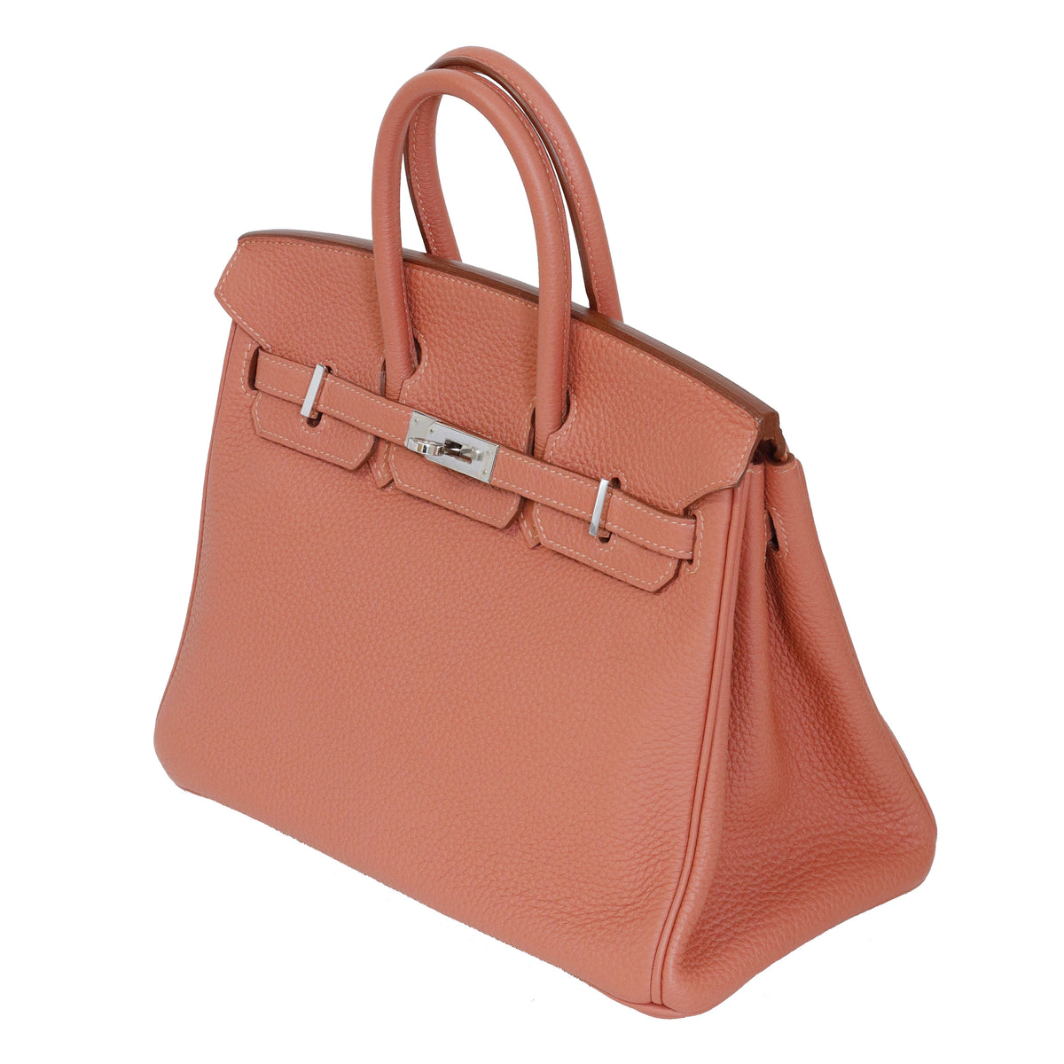 Hermès Birkin 25 Rose Tea Togo Palladium Hardware 2014