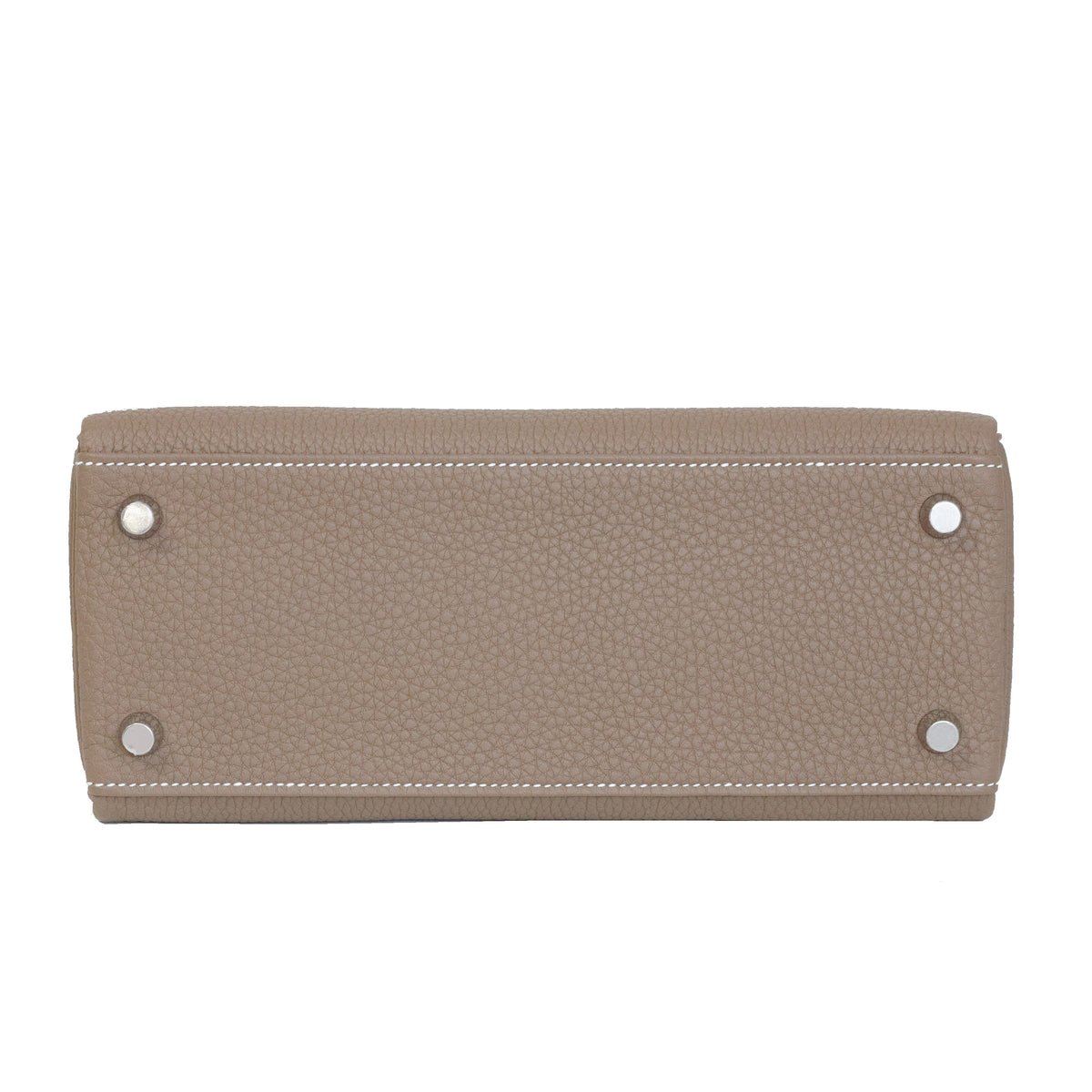 Hermès Kelly 25 Etoupe Togo Palladium Hardware 2024