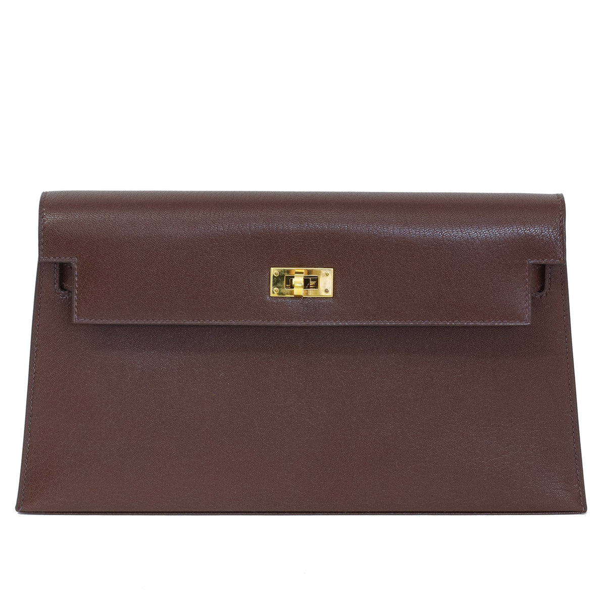 Hermès Kelly Cut Rouge H Swift Gold Hardware 2022