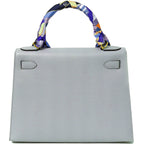 Hermès Kelly 28 Sellier Bleu Glacier Epsom Gold Hardware 2025