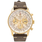 Breitling Navitimer K30022 Silver Leather 1990