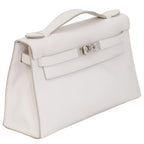 Hermès Kelly Pochette Rose Dragée Swift Palladium Hardware 2007