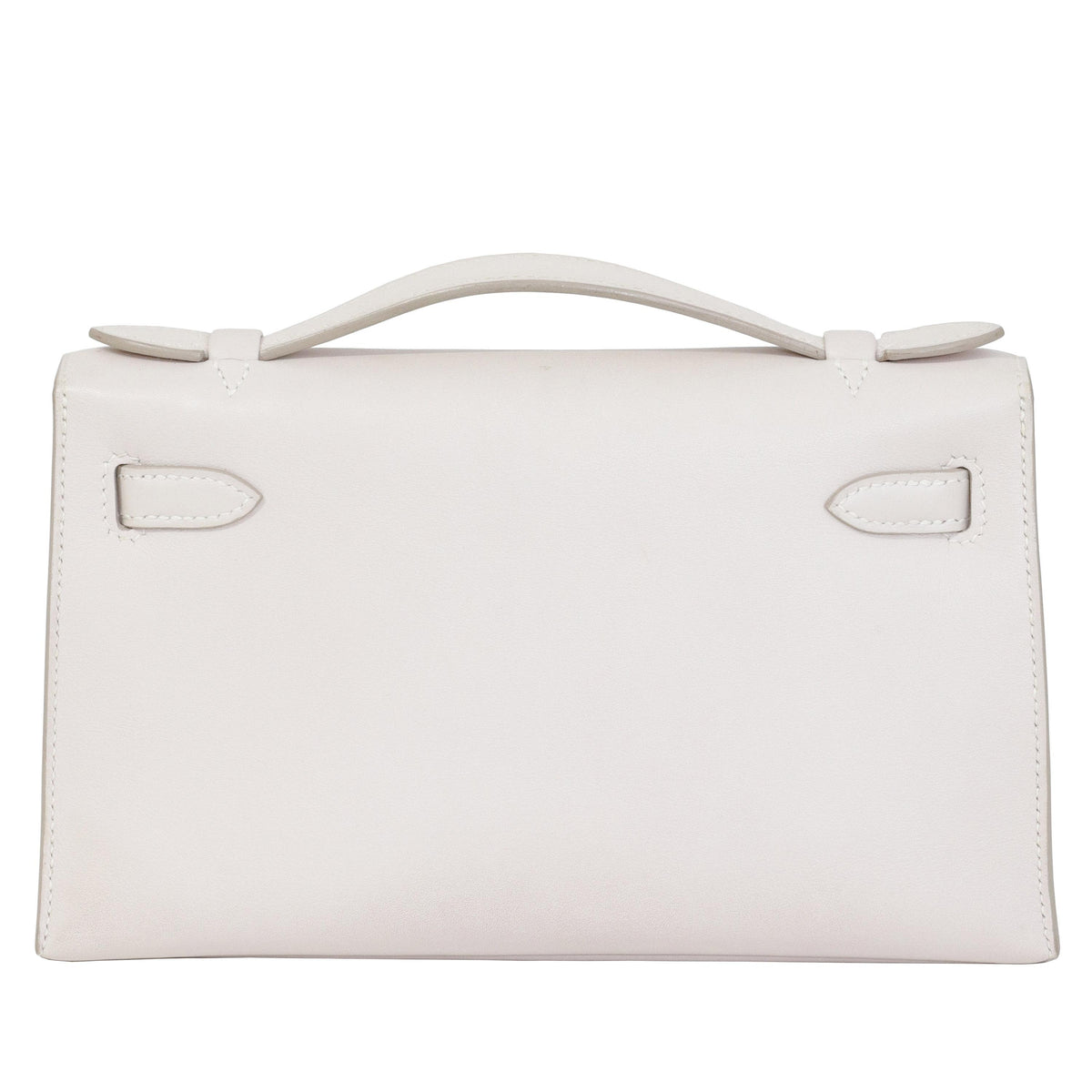 Hermès Kelly Pochette Rose Dragée Swift Palladium Hardware 2007