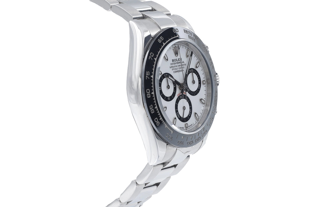 Rolex Daytona "Panda" 116500LN White Dial on Oyster