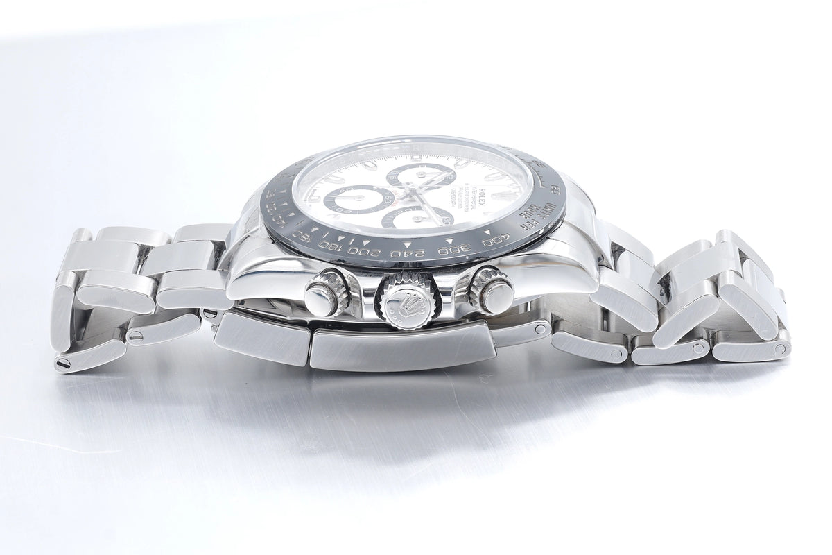 Rolex Daytona "Panda" 116500LN White Dial on Oyster