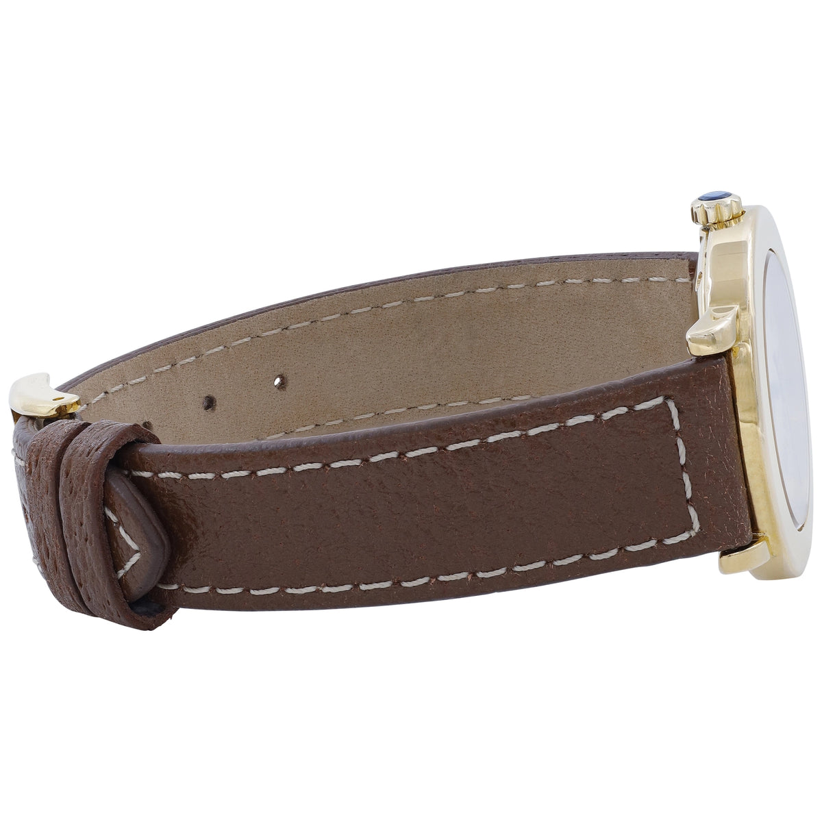 Cartier Ronde de Cartier 1800 1 Champagne Dial on Leather