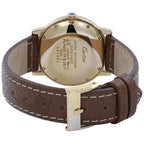 Cartier Ronde de Cartier 1800 1 Champagne Dial on Leather