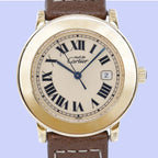 Cartier Ronde de Cartier 1800 1 Champagne Dial on Leather