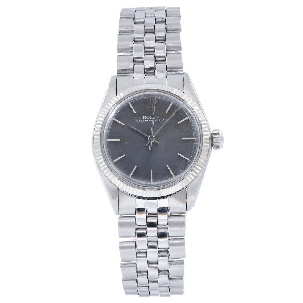 Rolex Oyster Perpetual 31 6551 Grey Dial on Stainless Steel 1970