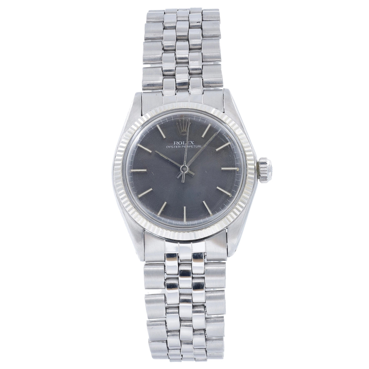 Rolex Oyster Perpetual 31 6551 Grey Dial on Stainless Steel 1970