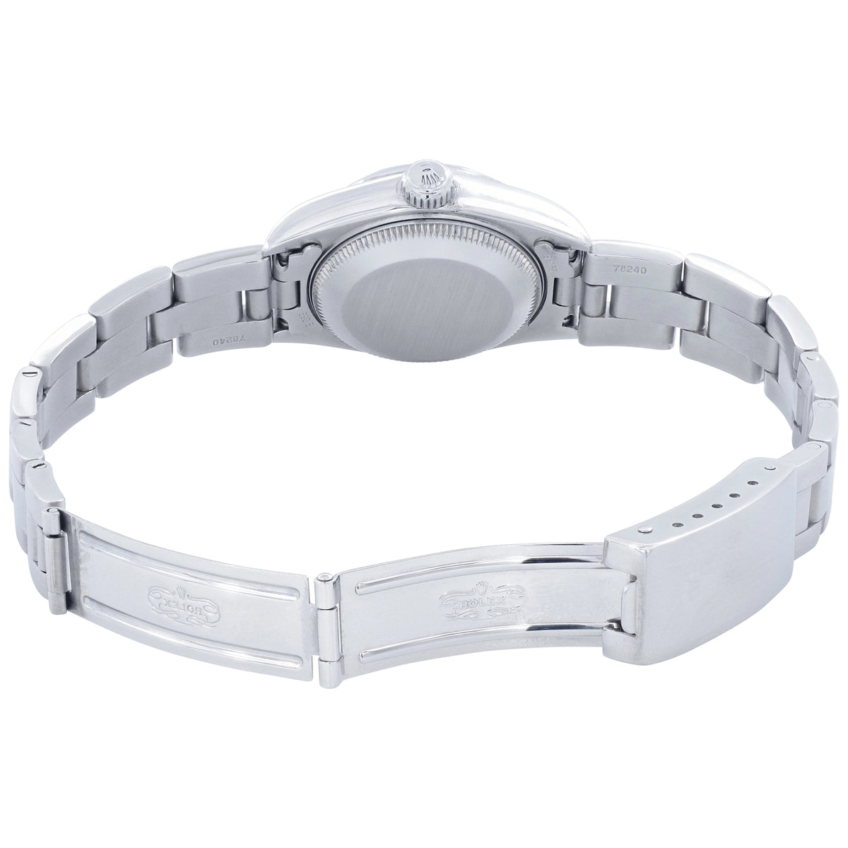 Rolex Oyster Perpetual Lady Date 79160 White Dial on Stainless Steel 2001