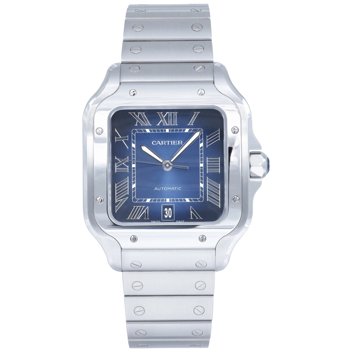 Cartier Santos de Cartier Large WSSA0071 Blue Dial on Stainless Steel 2026
