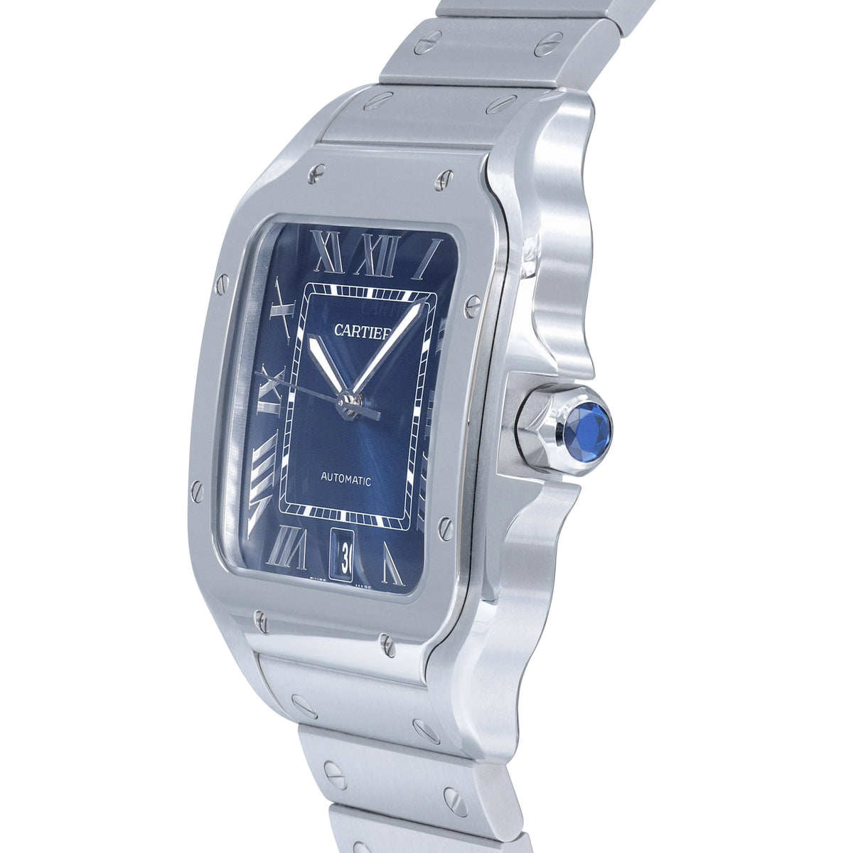 Cartier Santos de Cartier Large WSSA0071 Blue Dial on Stainless Steel 2026