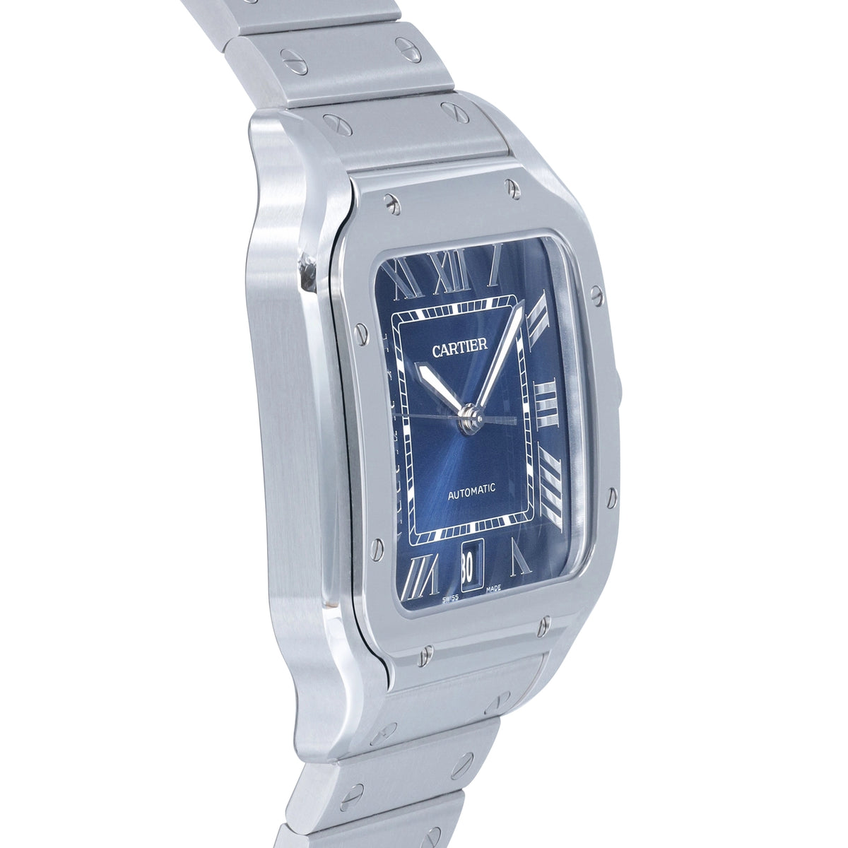 Cartier Santos de Cartier Large WSSA0071 Blue Dial on Stainless Steel 2026