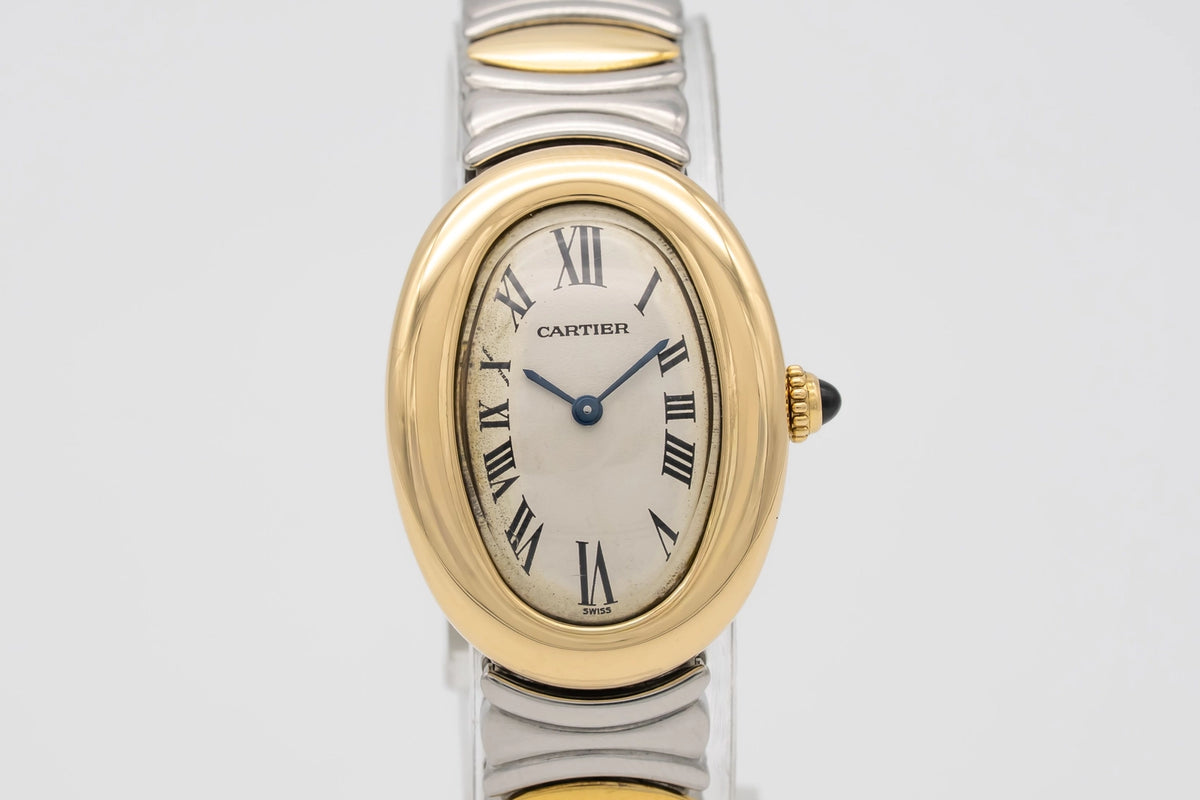 Cartier Baignoire 8057910 Gold/Steel 1990