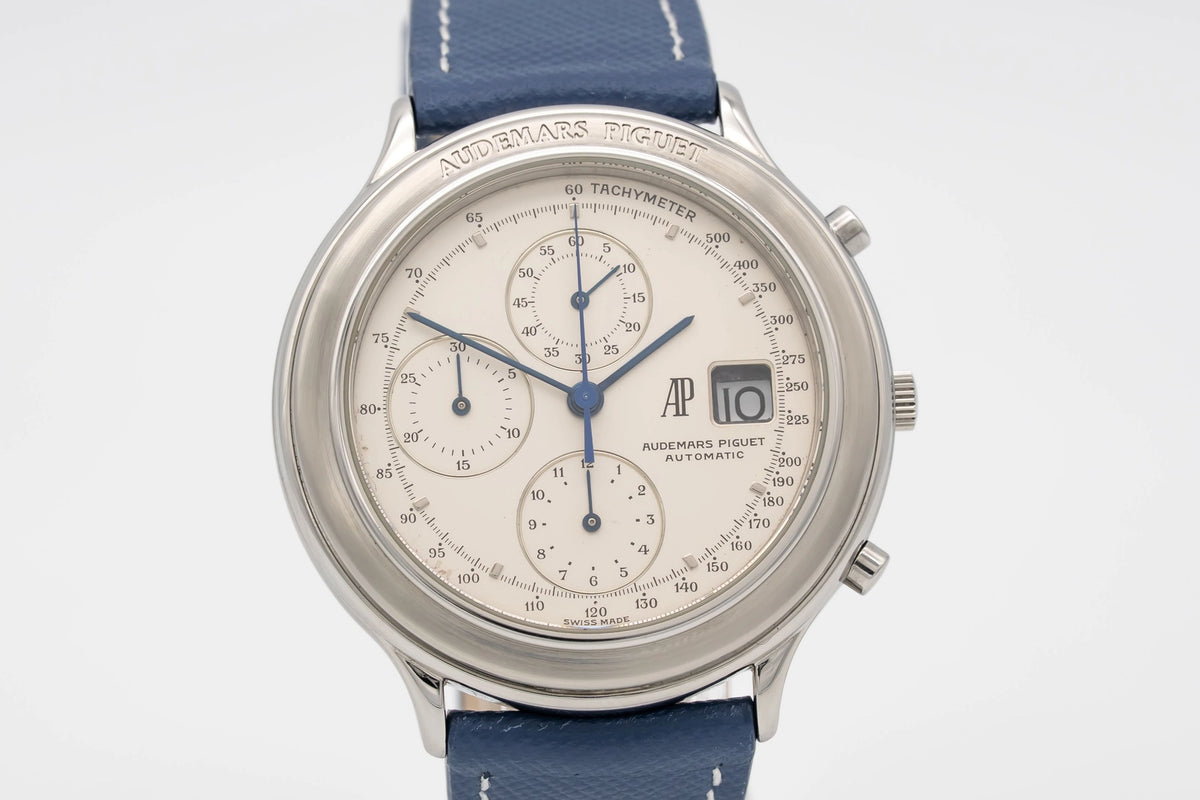 Audemars Piguet Huitième ST25644 White Dial on Leather 1990