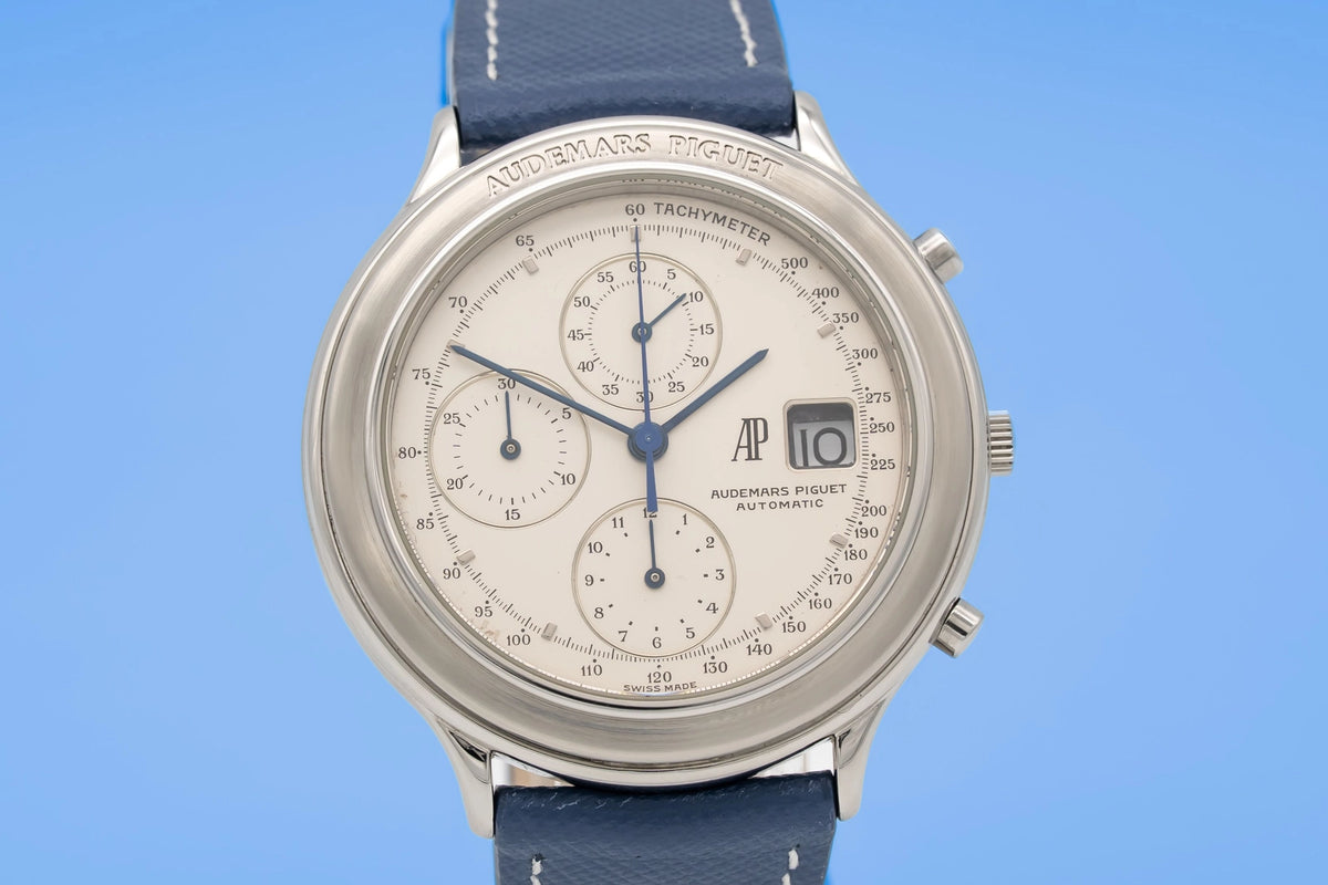 Audemars Piguet Huitième ST25644 White Dial on Leather 1990