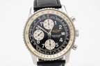 Breitling Navitimer A13322 Black Leather Strap 2001