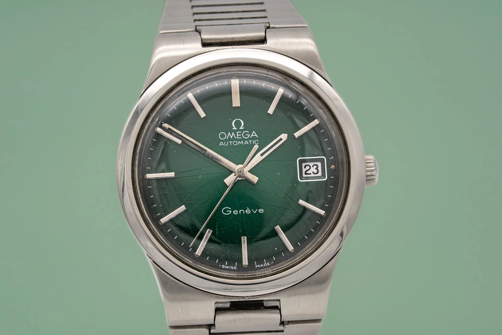 Omega Genève 1660173 Green Stainless steel