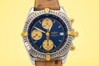 Breitling Chronomat B13048 Blue Leather 1998