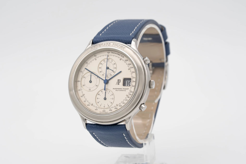 Audemars Piguet Huitième ST25644 White Dial on Leather 1990