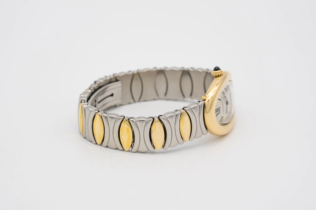 Cartier Baignoire 8057910 Gold/Steel 1990