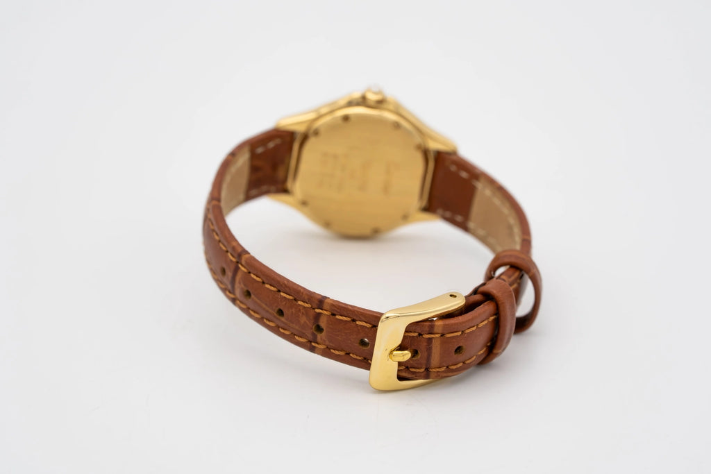 Cartier Cougar 887907 Blue Dial on Leather 1990