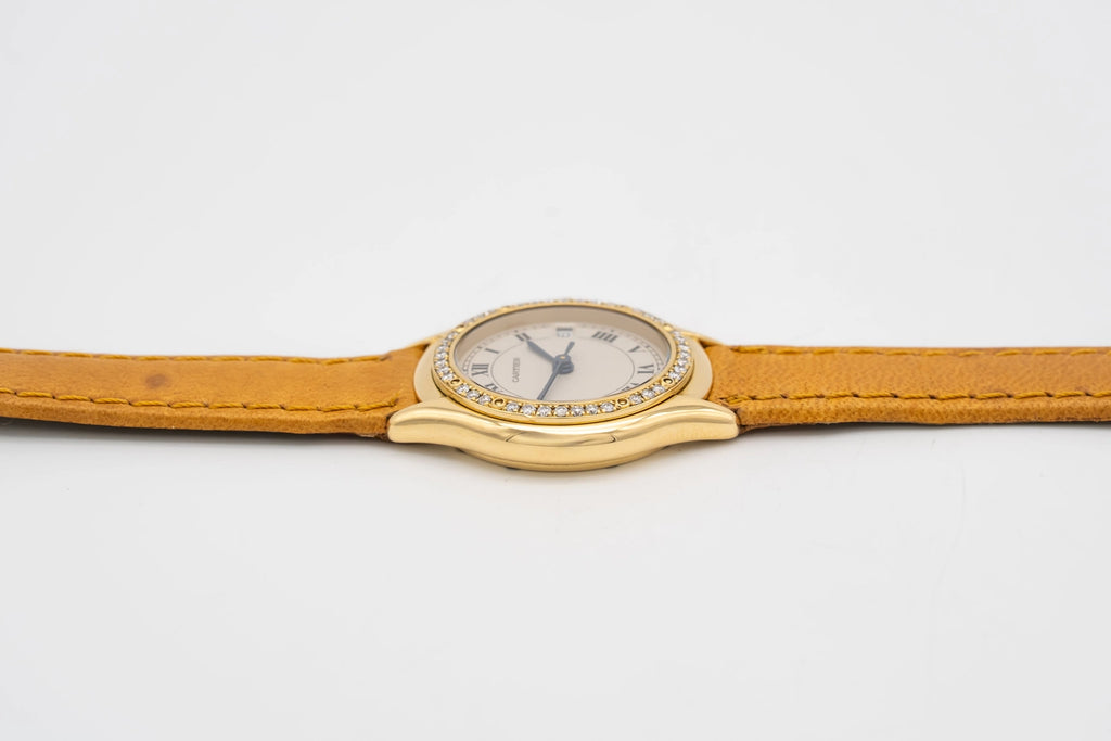 Cartier Cougar 887907 Leather 1990