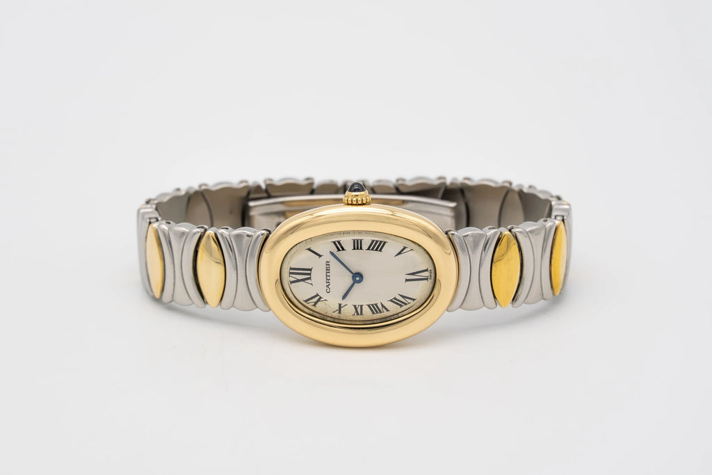 Cartier Baignoire 8057910 Gold/Steel 1990