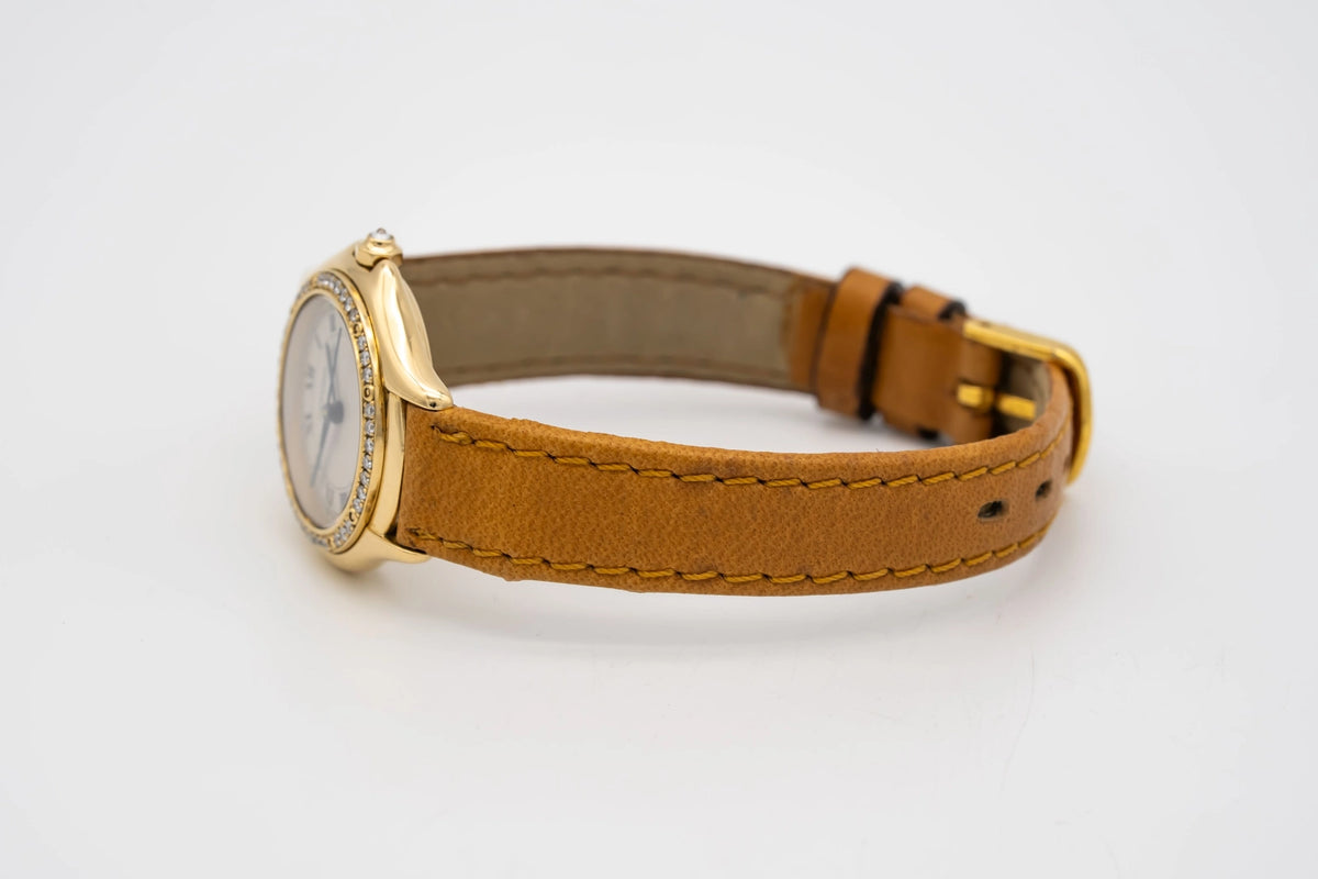 Cartier Cougar 887907 Leather 1990