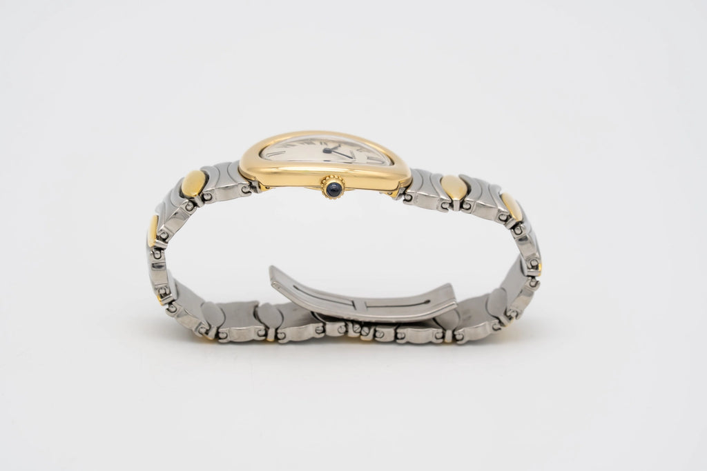 Cartier Baignoire 8057910 Gold/Steel 1990