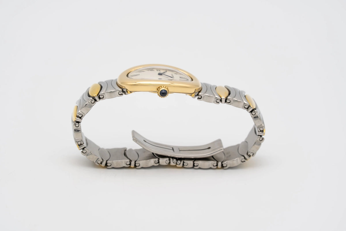 Cartier Baignoire 8057910 Gold/Steel 1990