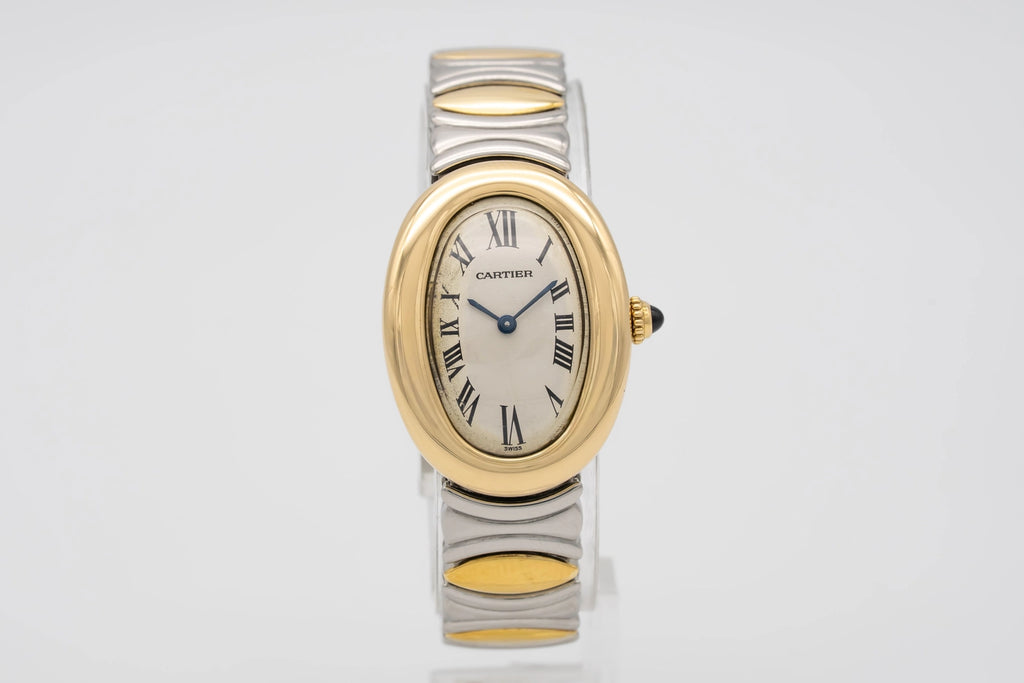 Cartier Baignoire 8057910 Gold/Steel 1990
