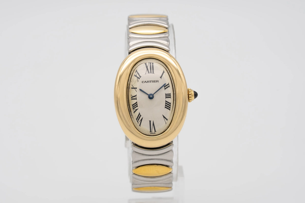 Cartier Baignoire 8057910 Gold/Steel 1990
