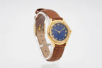 Cartier Cougar 887907 Blue Dial on Leather 1990